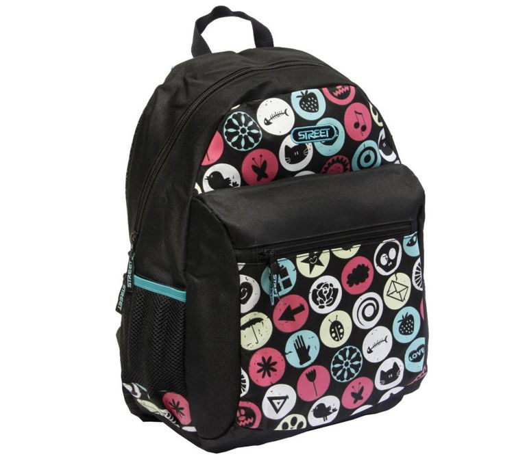 Picture of 51684- STREET SCHOOL BAG - 4 POCKETS - 1 LARGE - 2 SIDES